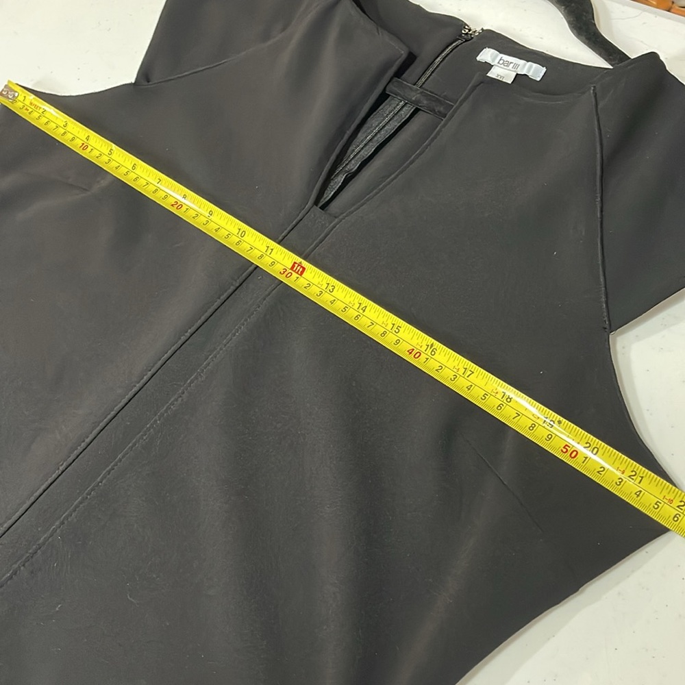 Size XXL BAR III SCUBA JET BLACK CAP SLEEVES - Picture 11 of 11